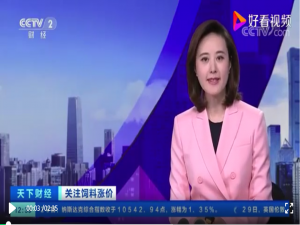 央視財經：原料價格上漲+禁抗政策生效，飼料企業集體漲價并加速行業洗牌